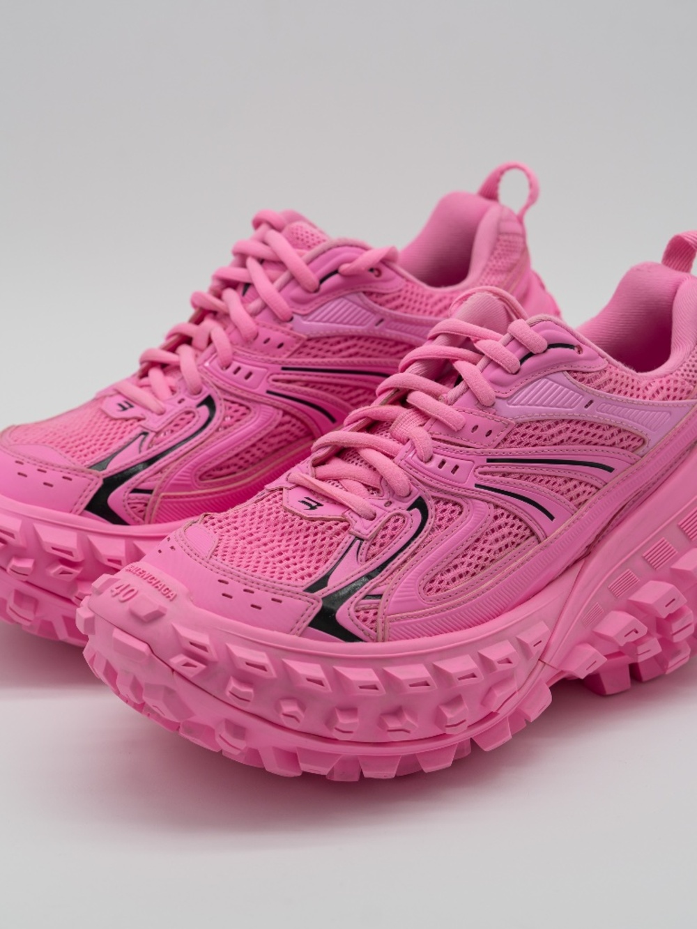 Balenciaga Defender Bouncer Pink Sneakers Women's size 40eu 10 US